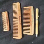 Bamboo Comb and pens